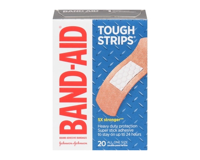 Band-Aid Tough-Strips - 20.0 EA