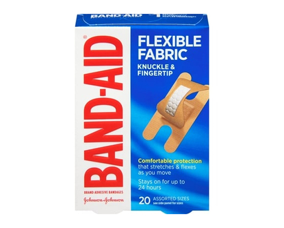 Band-Aid Brand Adhesive Bandages Flexible Fabric - 20.0 EA