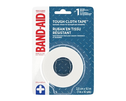 Band-Aid First Aid Cloth Tape, 2.5 Centimetres by 9.1 Metres - 1 M