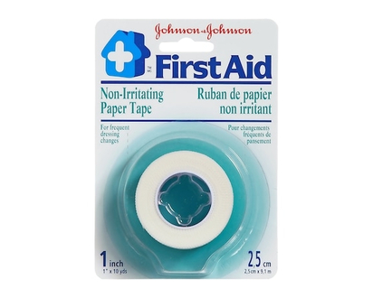 Band-Aid First Aid Paper Tape, 2.5 Centimetres by 9.1 Metres - 1 M