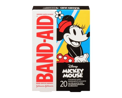 Band-Aid Adhesive Bandages for Kids, Disney Mickey Mouse - 20 EA