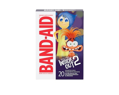Band-Aid Brand Adhesive Bandages Disney Pixar Inside Out 2 - 20.0 EA