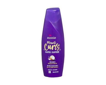 Aussie Miracle Curls with Coconut & Jojoba Oil, Paraben Free Shampoo - 360.0 ML