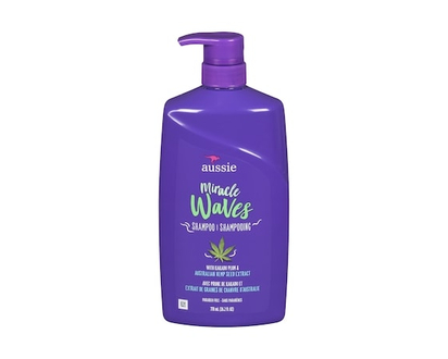 Aussie Miracle Waves Anti-Frizz Hemp Shampoo - 778.0 ML