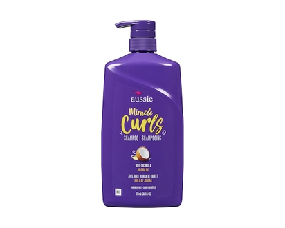 Aussie Miracle Curls with Coconut & Jojoba Oil, Paraben Free Shampoo - 778.0 ML