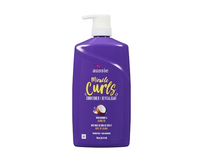 Aussie Miracle Curls with Coconut Oil, Paraben Free Conditioner - 778.0 ML