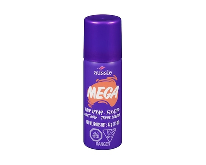 Aussie Mega Hair Spray, Light Hold - Trial & Travel Size - 42.0 G