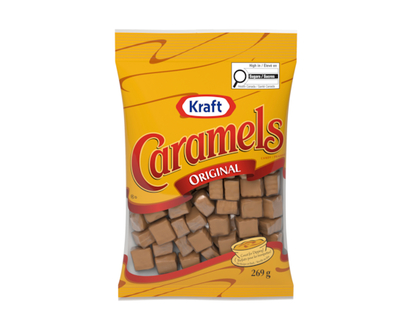 Kraft Candy Caramels Original - 269.0 G