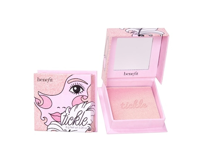 Benefit Cosmetics Tickle Powder Highlighter golden pink super-silky highlighter - 1 EA