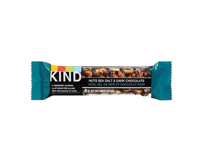 Kind Barres Noix, sel de mer et chocolat noir - 40.0 G