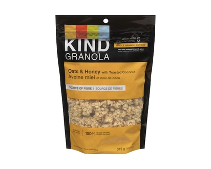 Kind bar Granola Oats & Honey with Toasted Coconut - 312.0 G