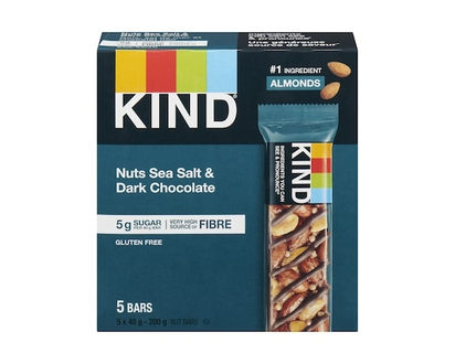 Kind Nuts, Sea Salt & Dark Chocolate Bar - 200.0 G