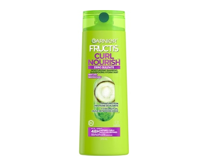 Garnier Curl Nourish Sulfate-Free Moisturizing Shampoo Elasto-Protein + Coconut Oil All Curl Types - 370.0 ML