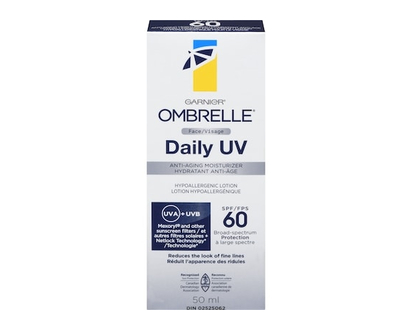 Garnier Ombrelle Sunscreen Ultra-Light Face Cream SPF 60 - 50.0 ML