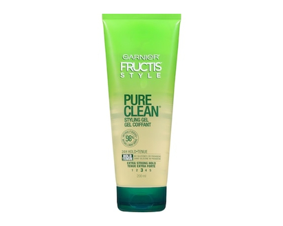 Garnier Fructis Style Style Gel, Pure Clean - 200.0 ML