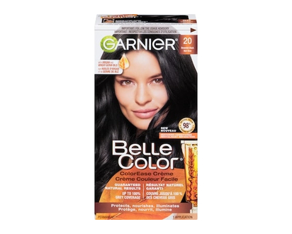 Garnier Colorant capillaire nuance 20 Noir brun Belle Color - 1.0 EA