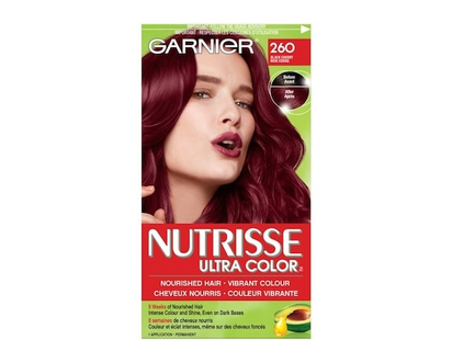 Garnier Nutrisse Ultra Color, Permanent Hair Dye, Long-Lasting Vibrant Colour - 1 EA