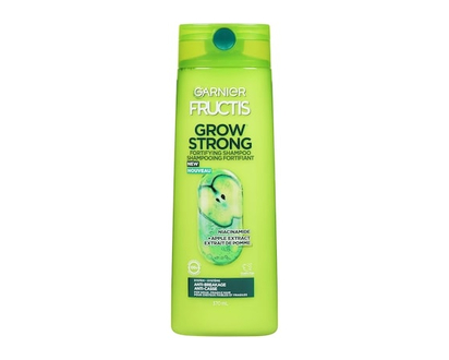 Garnier Fructis Grow Strong Fortifying Shampoo for Healthier, Shinier Hair - 370.0 ML