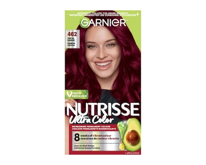 Garnier Nutrisse Ultra Color Coloration Permanente, Framboise Tentation - 1.0 EA