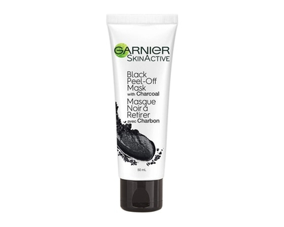 Garnier SkinActive Charcoal Black Peel-Off Mask Cleanser For Combination to Oily Skin - 50 ML