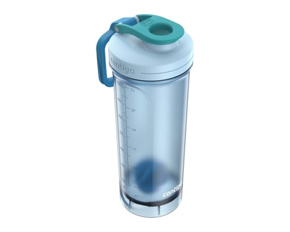 Contigo Fit Shake & Go 2.0 Shaker Bottle, Glacier/Juniper/Salt - 1.0 EA