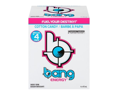 Bang Energy Drink Cotton Candy - 473.0 ML