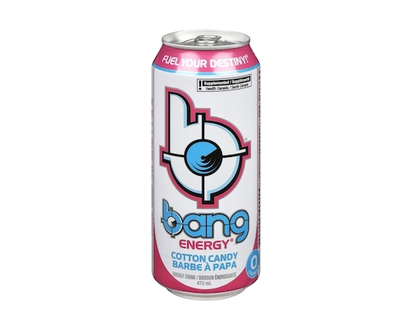 Bang Energy Drink Zero Sugar Cotton Candy - 473.0 ML