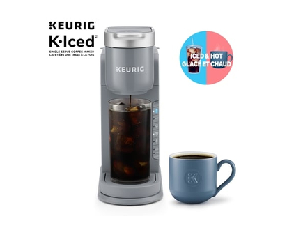 Keurig K-Iced Single Serve K-Cup Pod Coffee Maker, Grey - 1.0 EA