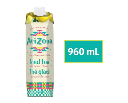 Arizona 100% Natural Iced Tea with Lemon - 960.0 ML