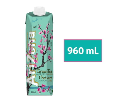 Arizona Premium Brewed Ginseng and Honey Green Tea - 960.0 ML