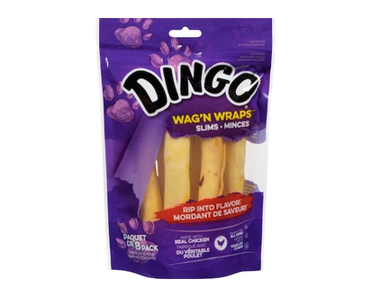 Dingo Wag 'n Wrap Dog Treats - 276.0 G