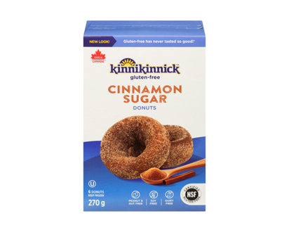 Kinnikinnick Gluten-Free Cinnamon Sugar Donuts - 270.0 G