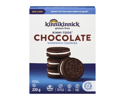 Kinnikinnick KinniTOOS, Chocolate Sandwich Crème - 220.0 G