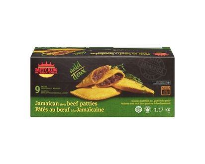 Pattyking Jamaican Beef Patties, Mild - 1.17 KG