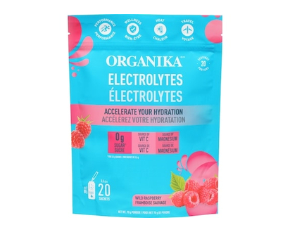 Organika Electrolytes Powder Wild Raspberry - 70.0 G