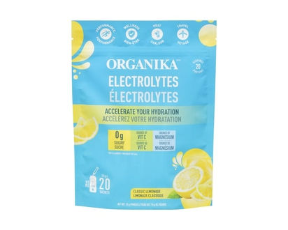 Organika Electrolytes Powder Classic Lemonade - 70.0 G