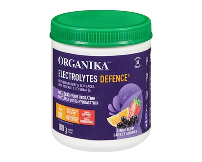 Organika Electrolytes defence poudre baies et agrumes - 180.0 G