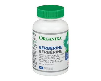 Organika Berberine 500MG 60CAP - 60 CHA