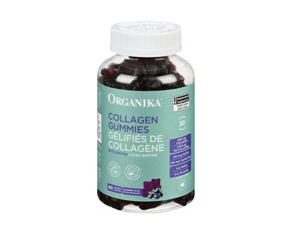 Organika Collagen Gummies Blueberry Bliss - 90.0 EA