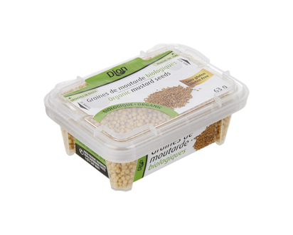 Dion Graines de moutarde biologique - 63.0 G