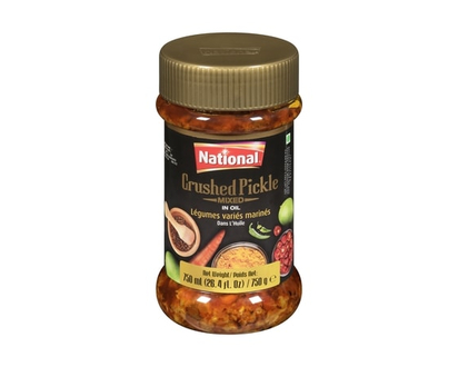 National Crushed Pickle Mixed In Oil - 750.0 G