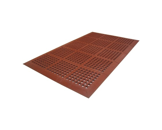 Anti Fatigue Mat, Red - 1.0 EA