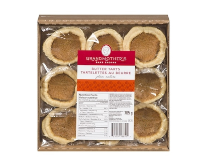 Grandmother's Bake Shoppe Butter Tarts Plain - 765.0 G
