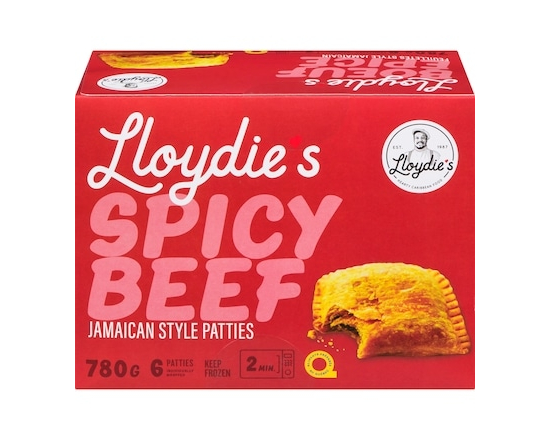 Lloydie's Feuilletés style jamaïcain boeuf épicé - 6.0 EA