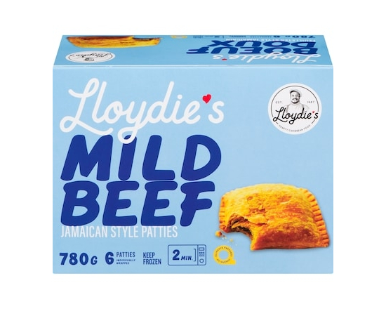 Lloydie's Feuilletés style jamaïcain boeuf doux - 6.0 EA