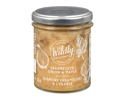 Wildly Delicious Preserve Co Ltd Caramelized Onion & Maple Confit - 185.0 ML