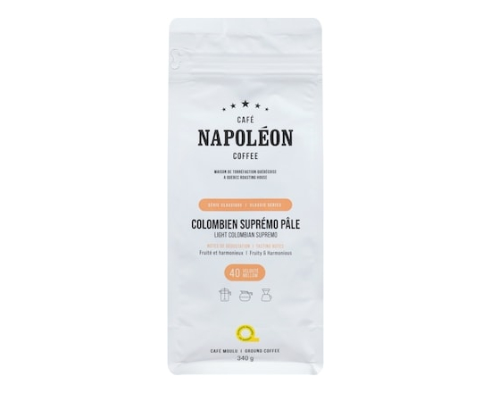 Café Napoléon Café moulu colombien 45 velouté - 340.0 G