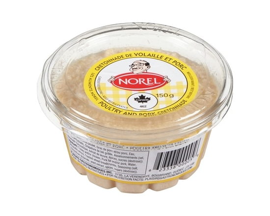 Norel Cretonnade de volaille et porc - 150.0 G
