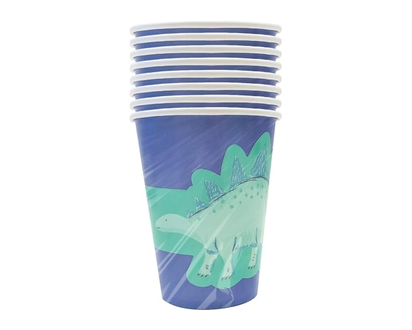 Tomo Dinosuar 8ct Paper Cups - 1.0 EA