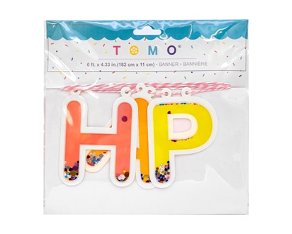 Tomo Sqquin Happy Birthday Banner - 1.0 EA
